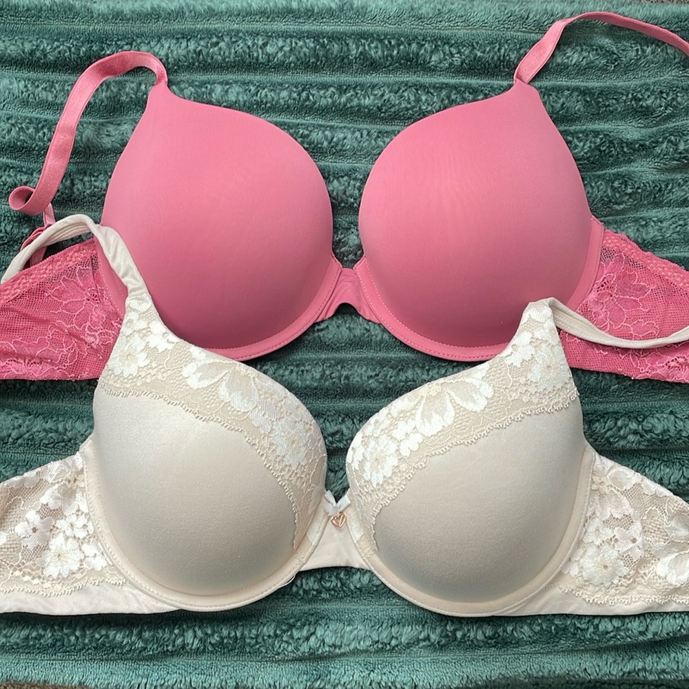 Set of Victoria’s Secret Bras w/lace detail